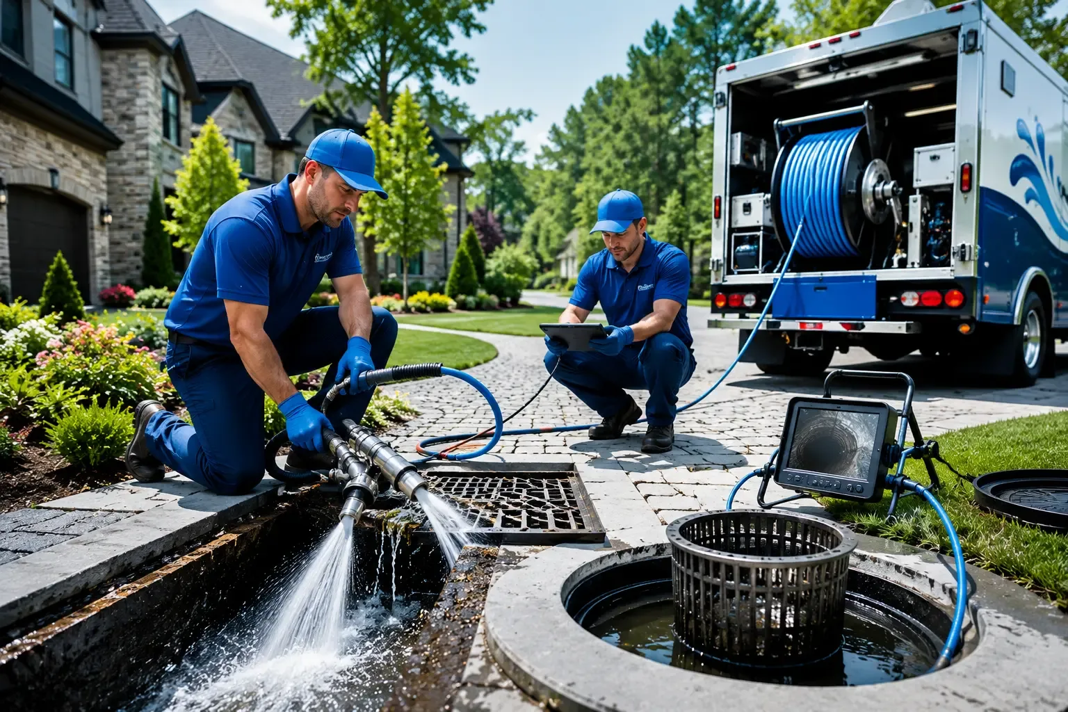 Local outdoor drain cleaning professionals in Lapaz, IN